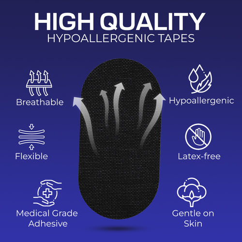 Sleep Tight Hypoallergenic Mouth Tape – Gentle, Breathable Sleep Strips (30 Patches)